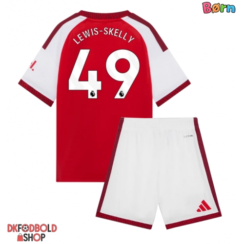 Arsenal Myles Lewis-Skelly #49 Hjemmebanesæt Børn 2026-27 Kort ærmer (+ korte bukser)
